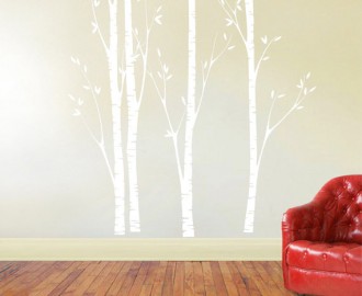 Birch Trees wall decals
